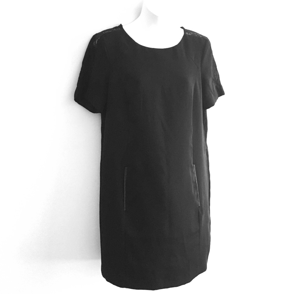H&M Lace Inset Shift Dress - Picture 2 of 7